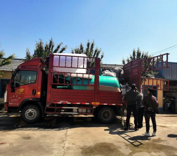 二手30噸軟化水設(shè)備裝車(chē)